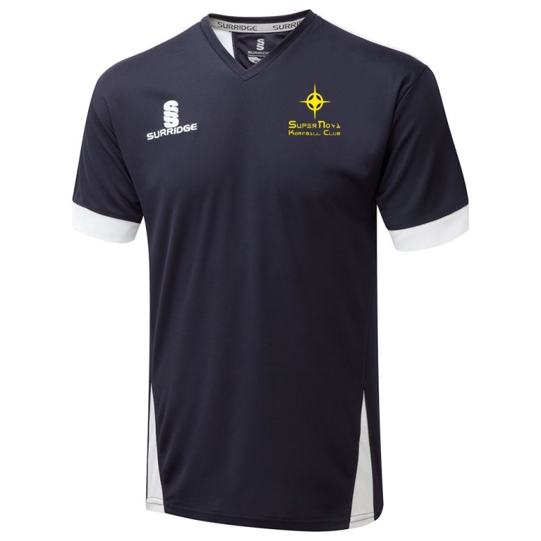 Supernova Korfball Blade T-shirt Navy/White